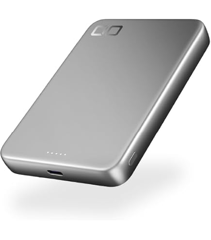 Amazon | CIO Qi2 MagSafe対応 5000mAh 発熱抑制優先 モバイル